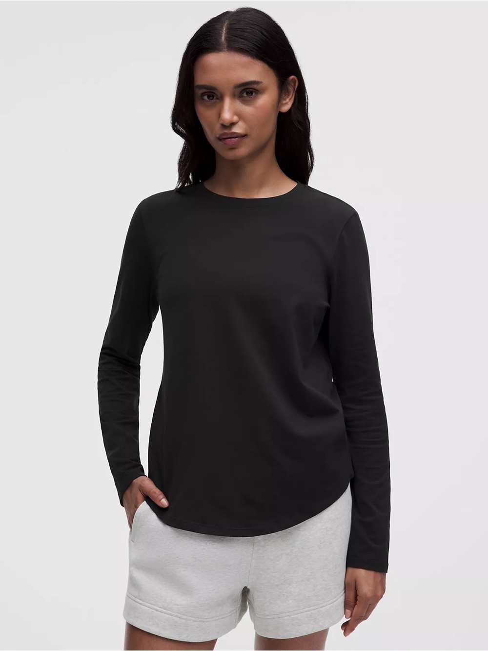 Lululemon Love Long-Sleeve Shirt‎ in Black